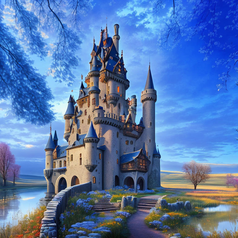 Mystical castle
