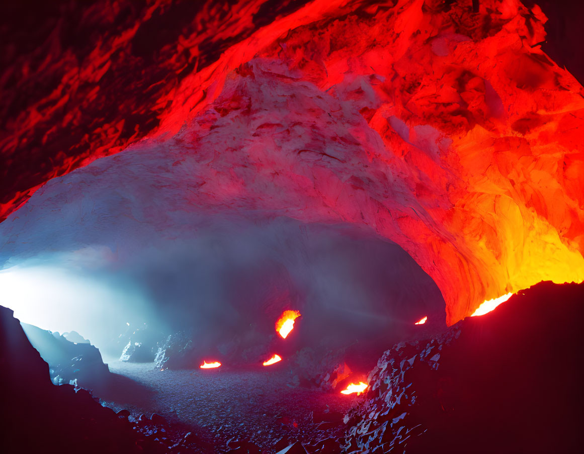 RPG lava caves