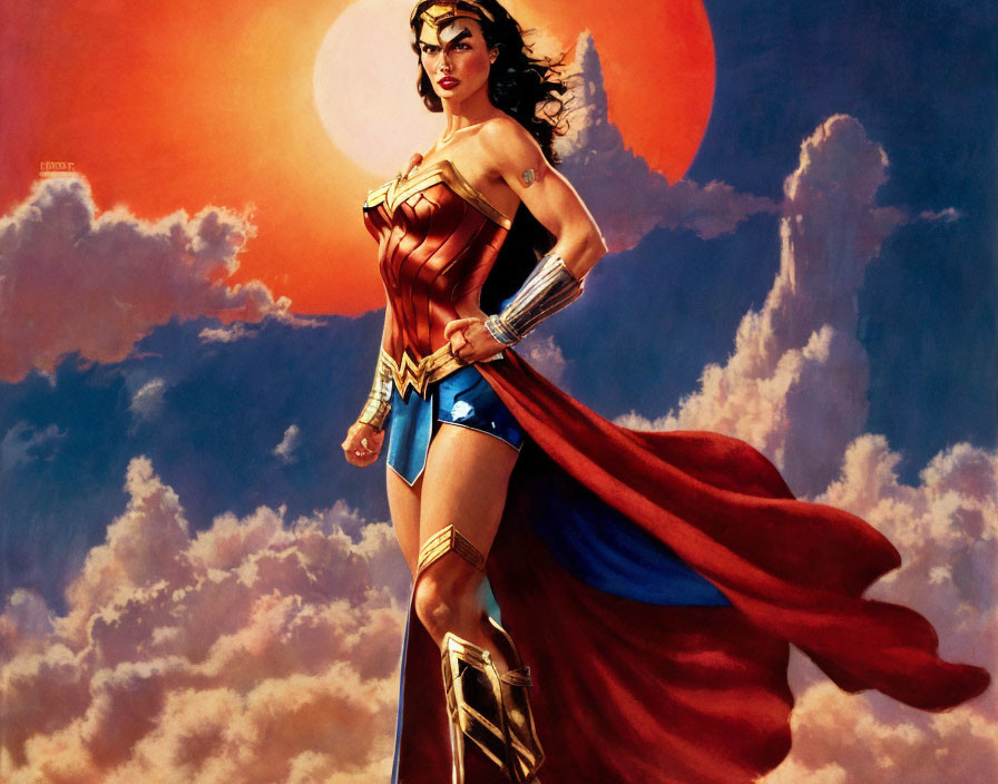 Wonder Woman by Norman Rockwel