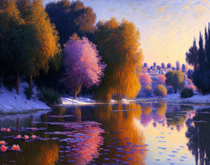 Monet landscape
