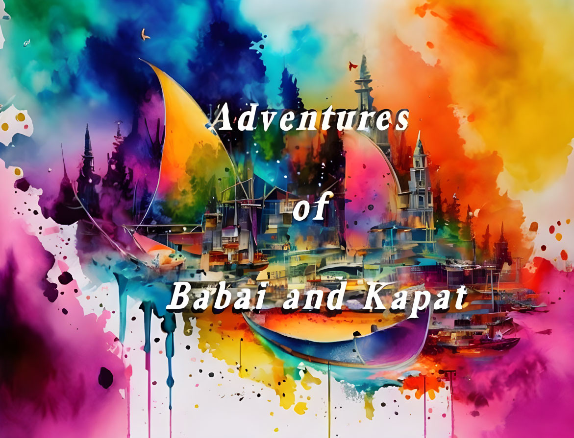 Book Cover "Adventures of Babai and Kapat"
