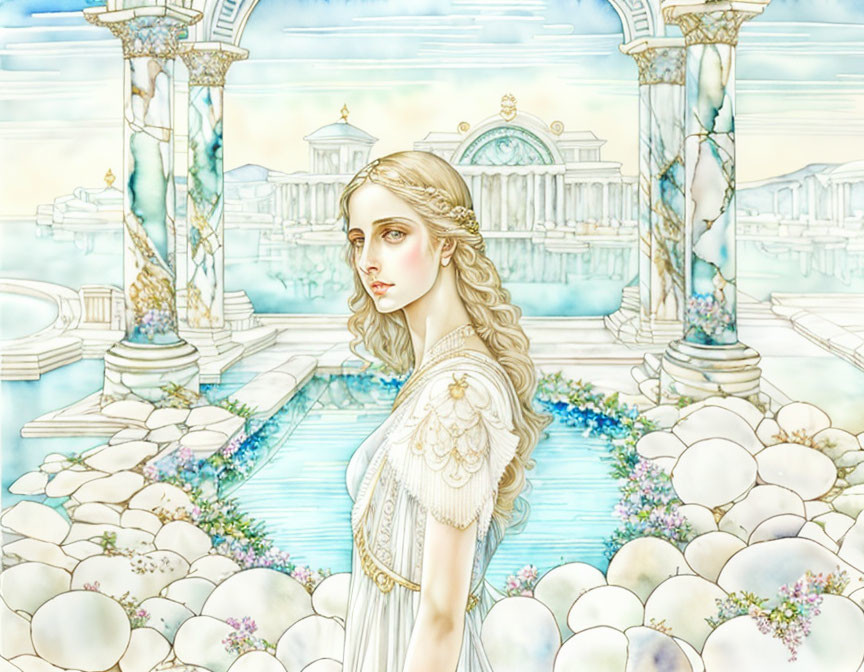 Greek Goddess  of Summer Dreams 