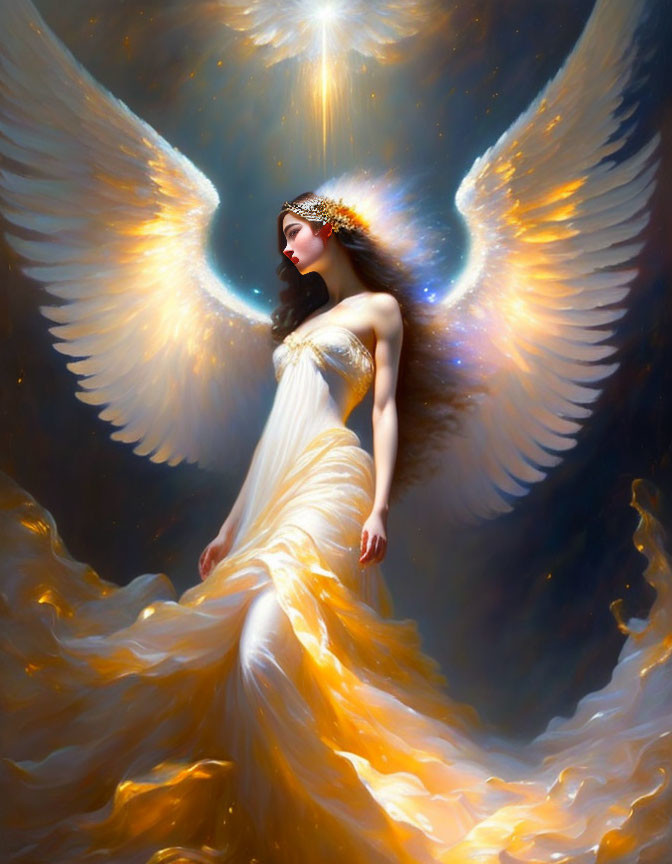 Angel from Heaven  Deep Dream Generator