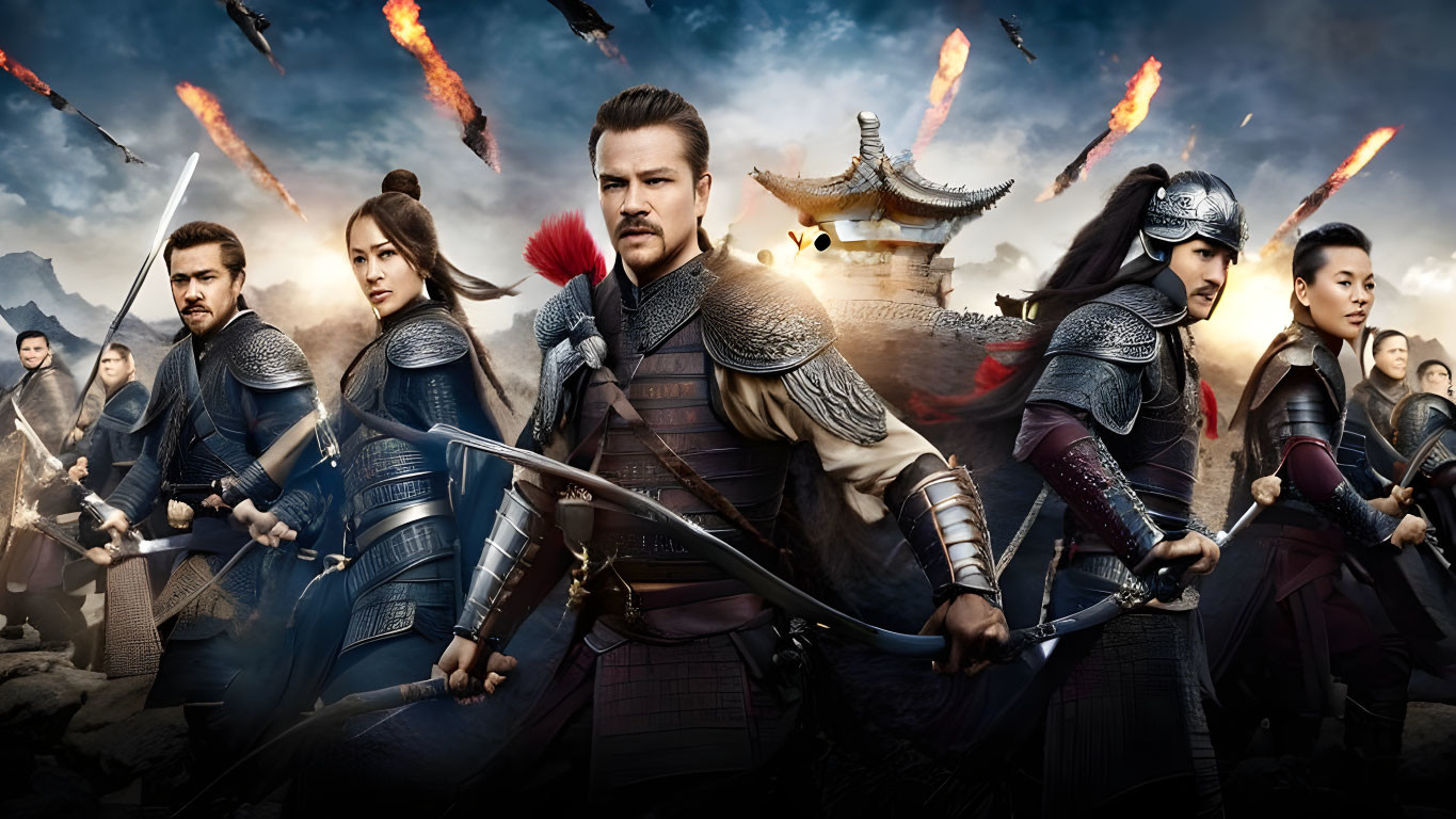 “The Great Wall”  poster film 