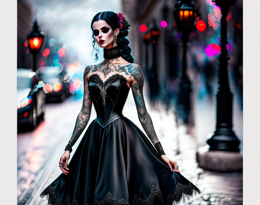 Gothic ballerina 
