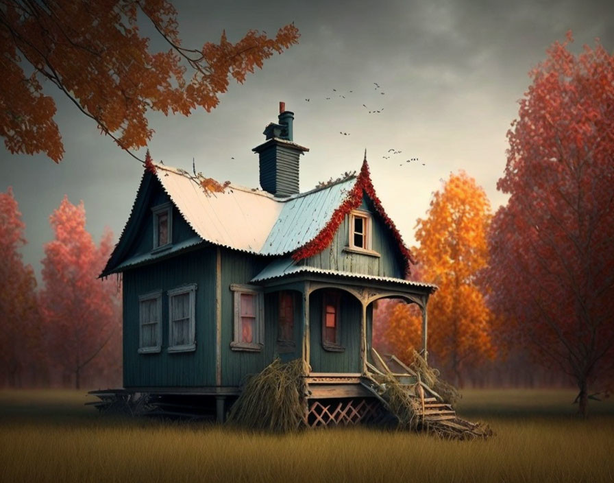 little creepy house