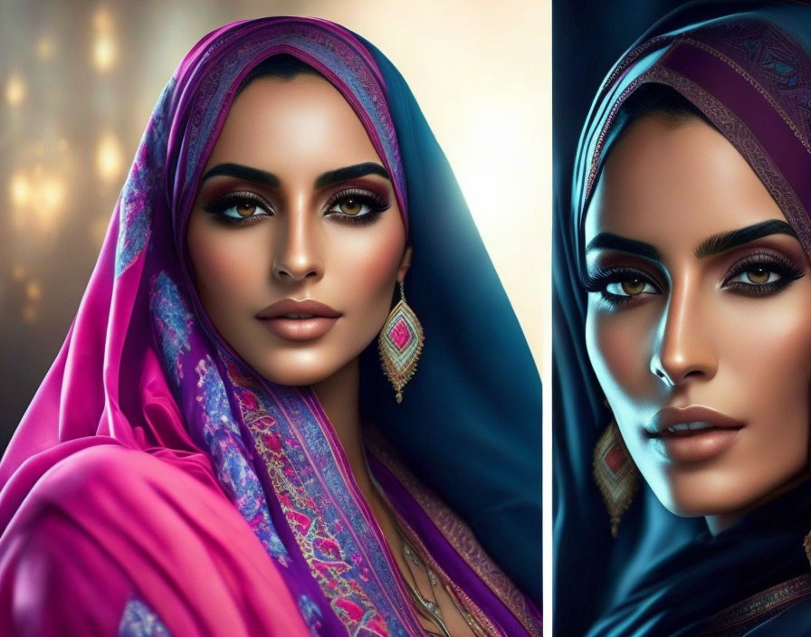 beautiful arab woman