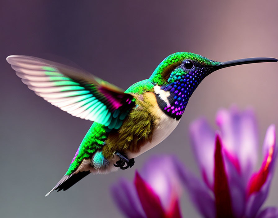 Hummingbird alone