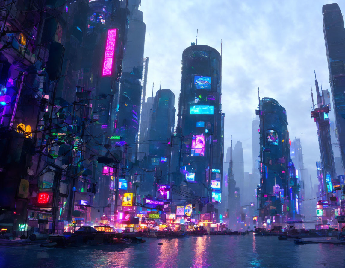 Cyberpunk City 