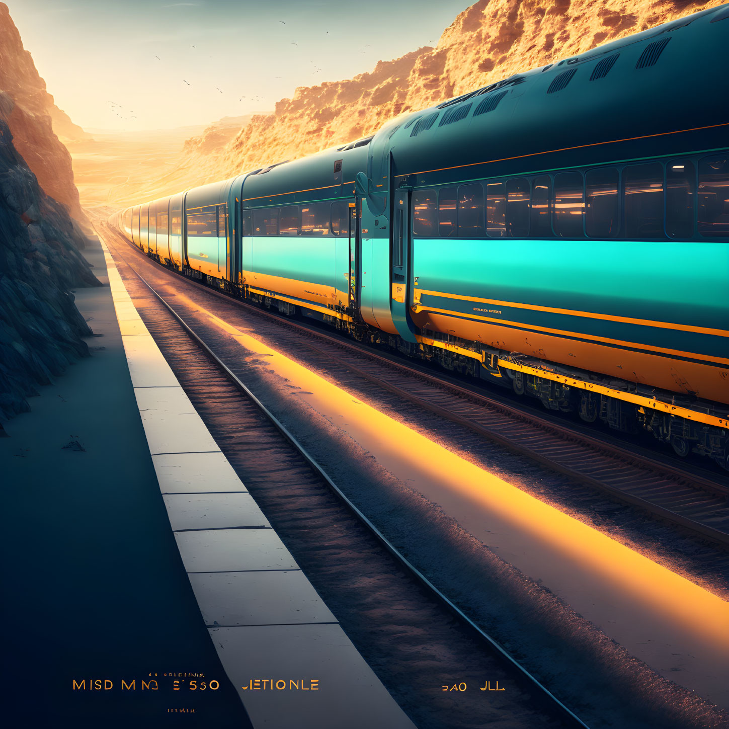 MISH Desert journey train