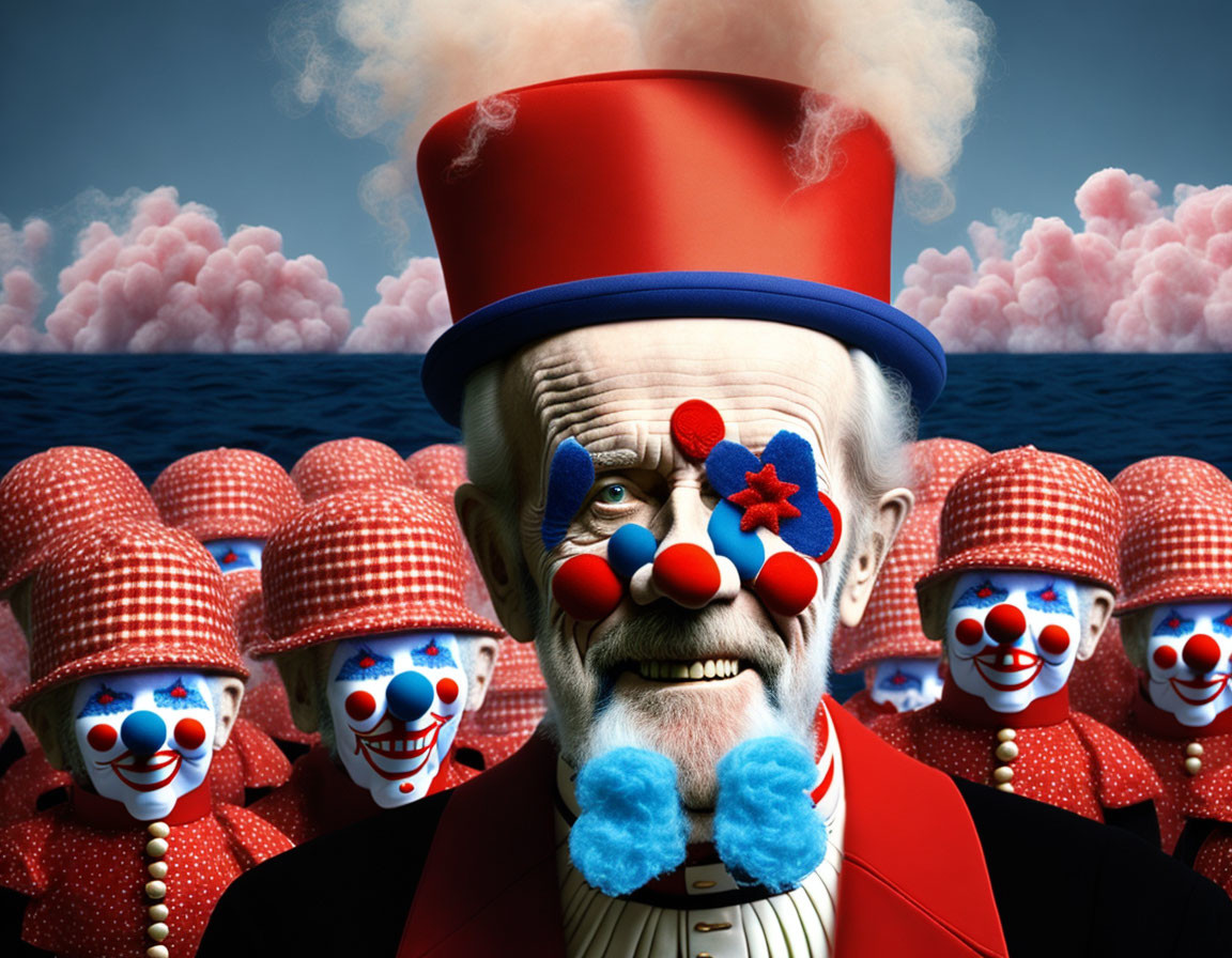 George Carlin & Sea w/ Clowns and Cotton Candy 