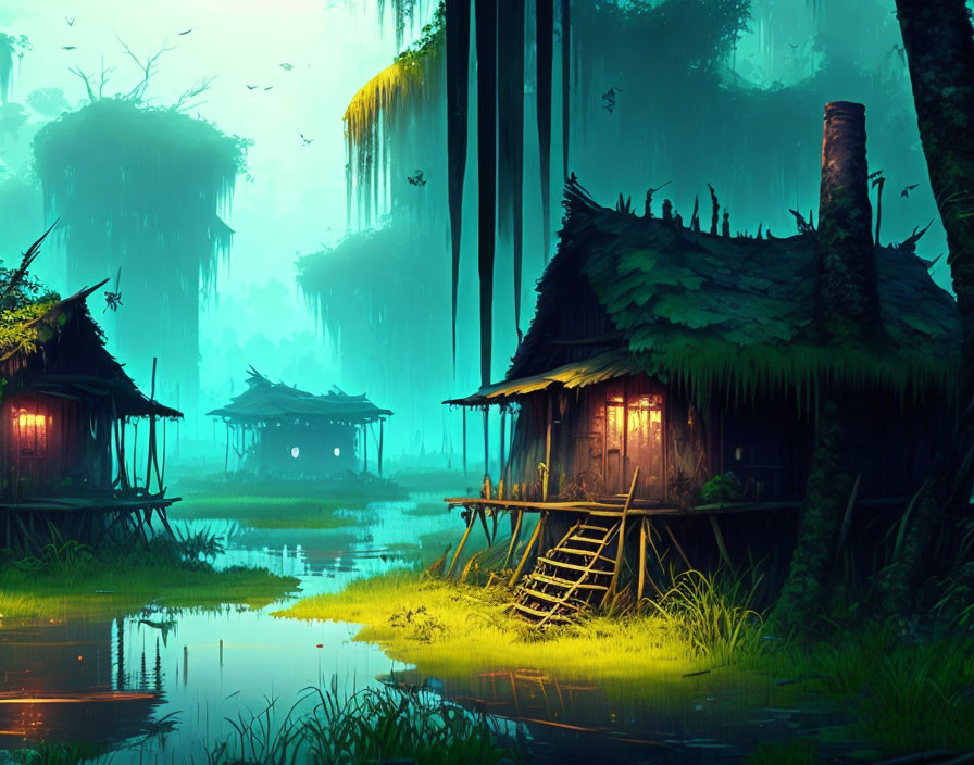 Swamp village