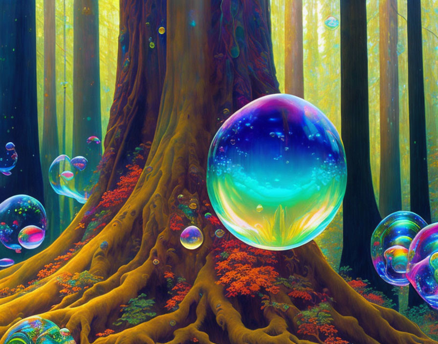 Soft delicate bubbles and tough tree