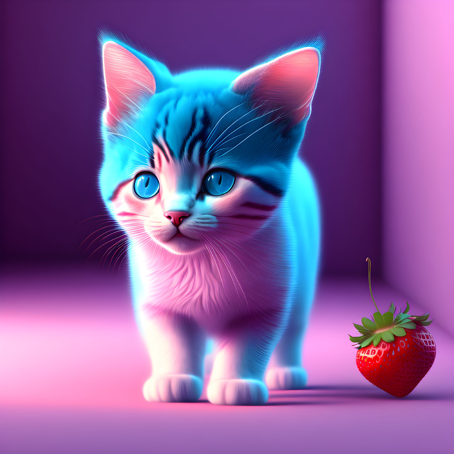 Strawberry Kitty*