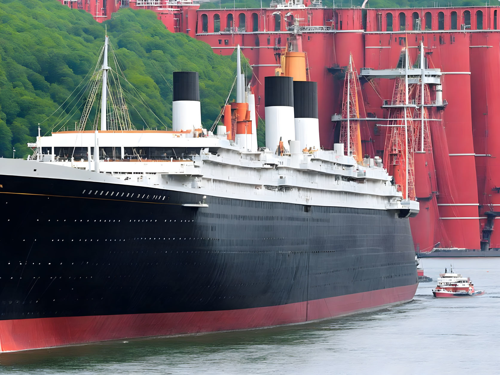 Docking of the Titanic -II-