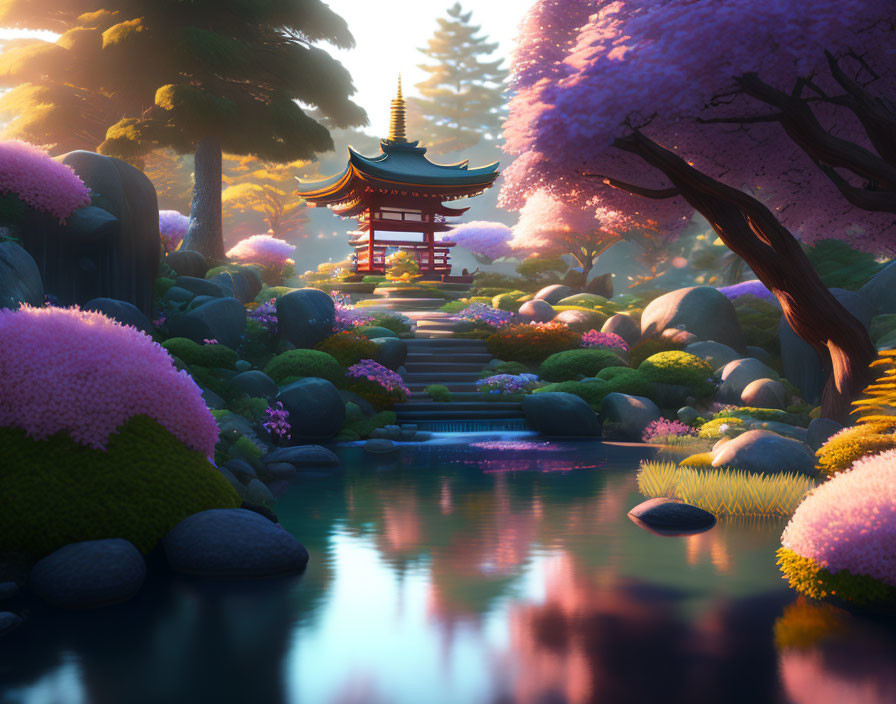  japanese zen garden