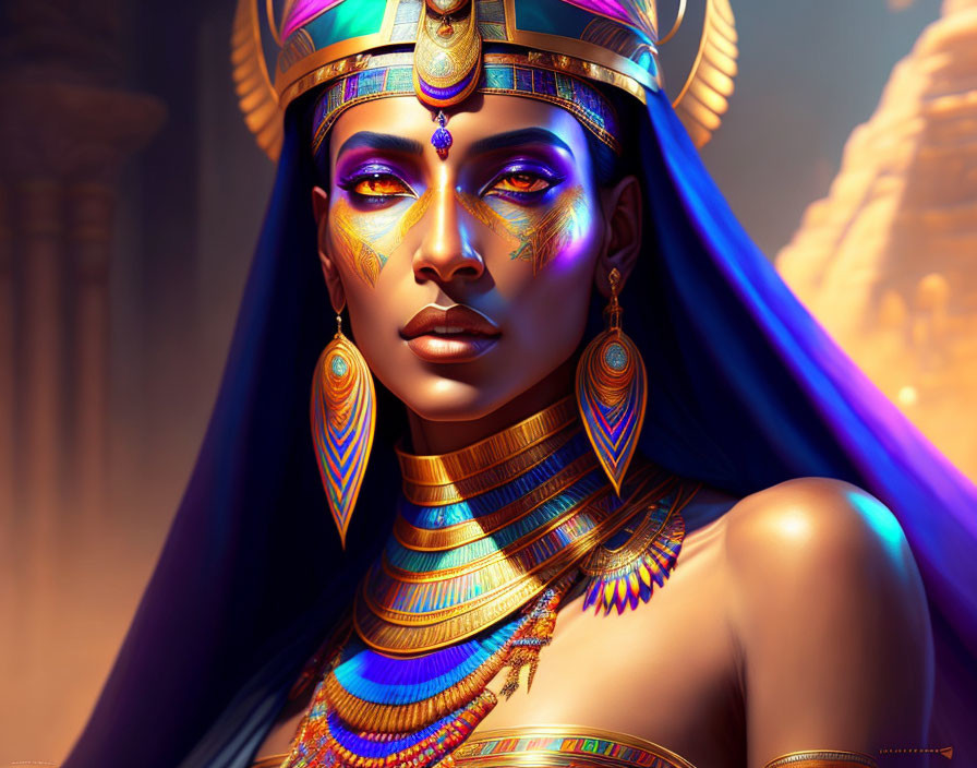  Ancient Egyptian priestess