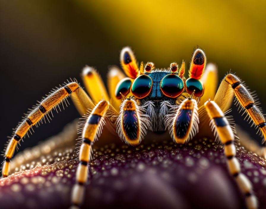 Macro photo of an spider