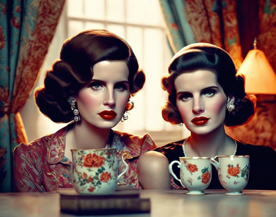 Lana Del Rey and Sylvia Plath - The tea