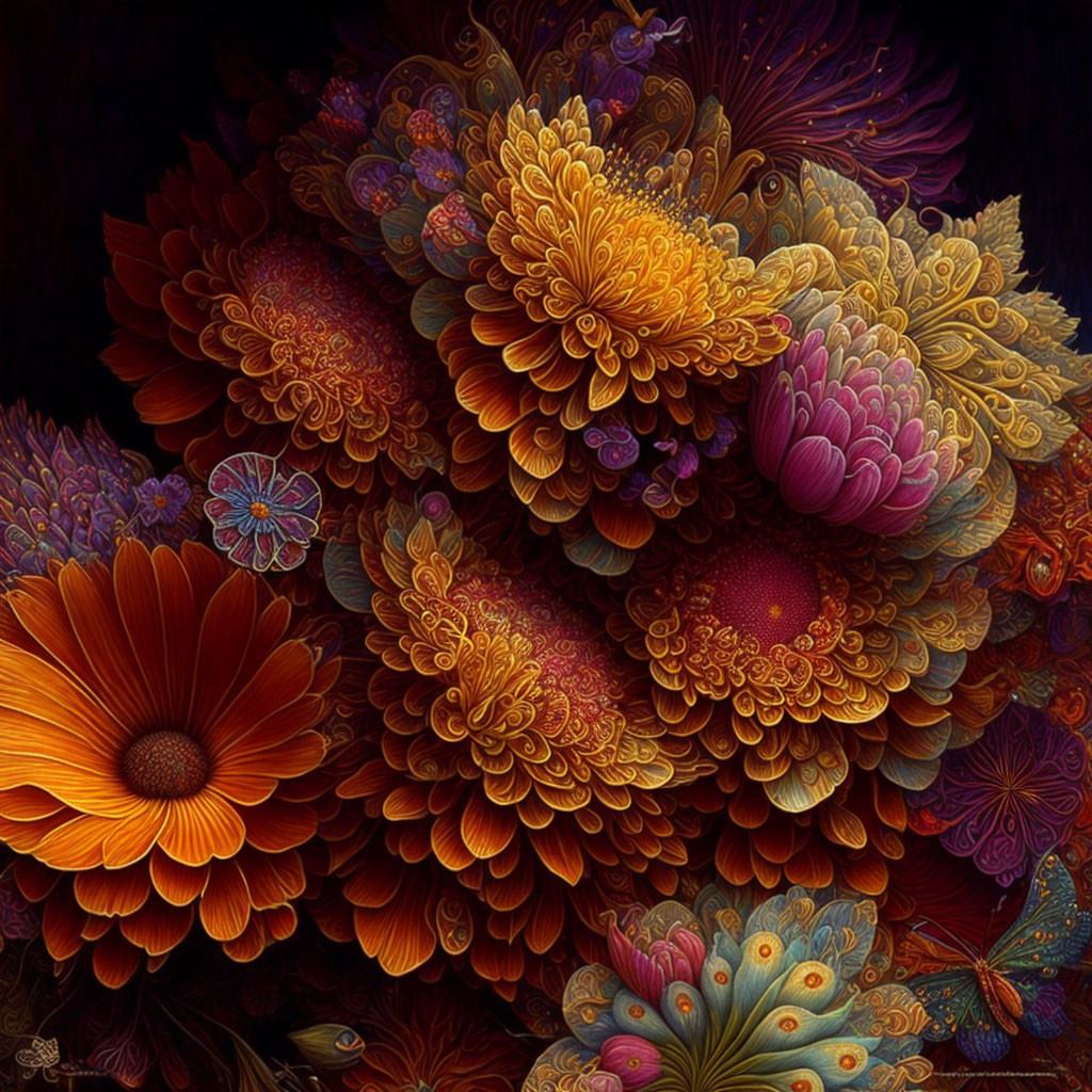 nebula flowers