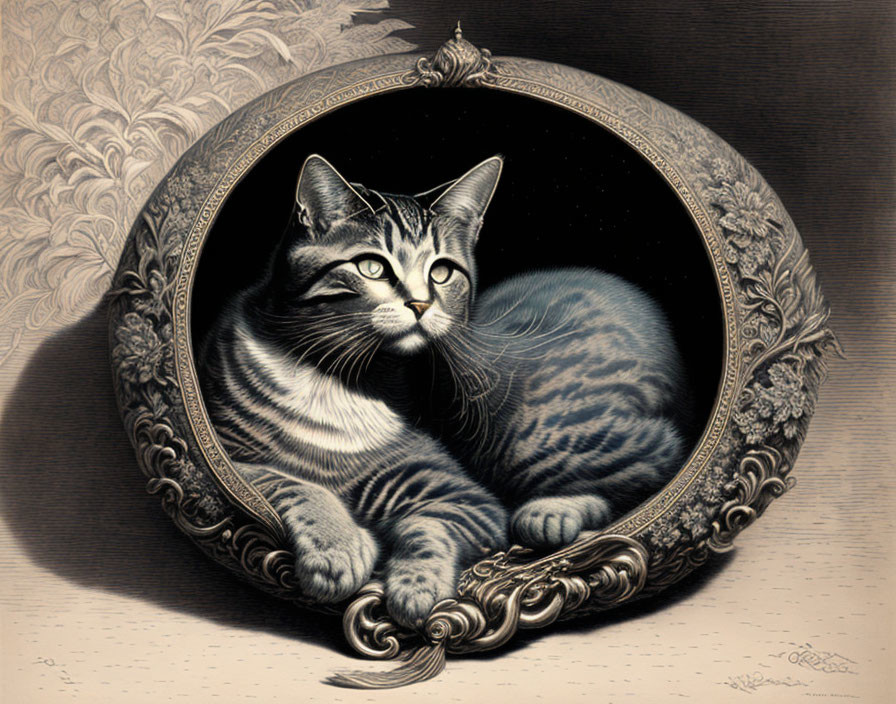 Gustave Doré's cat 