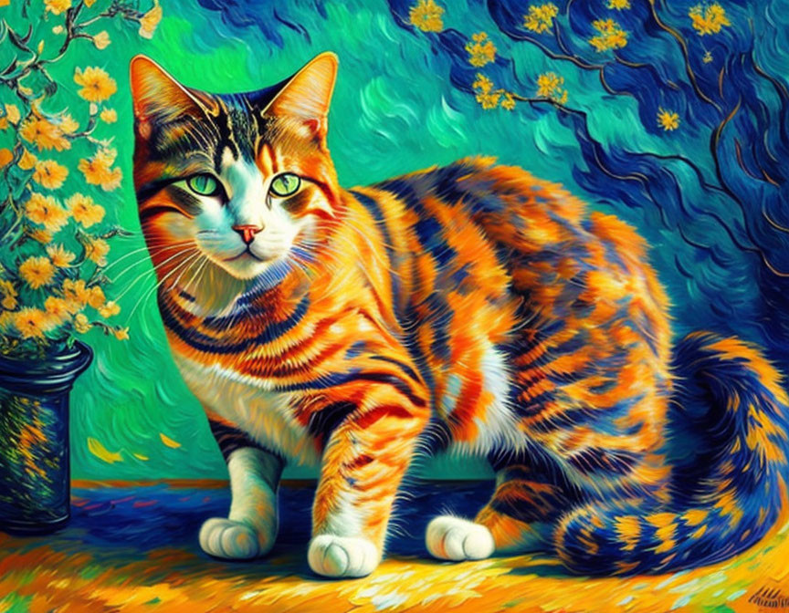 Van Gogh's cat