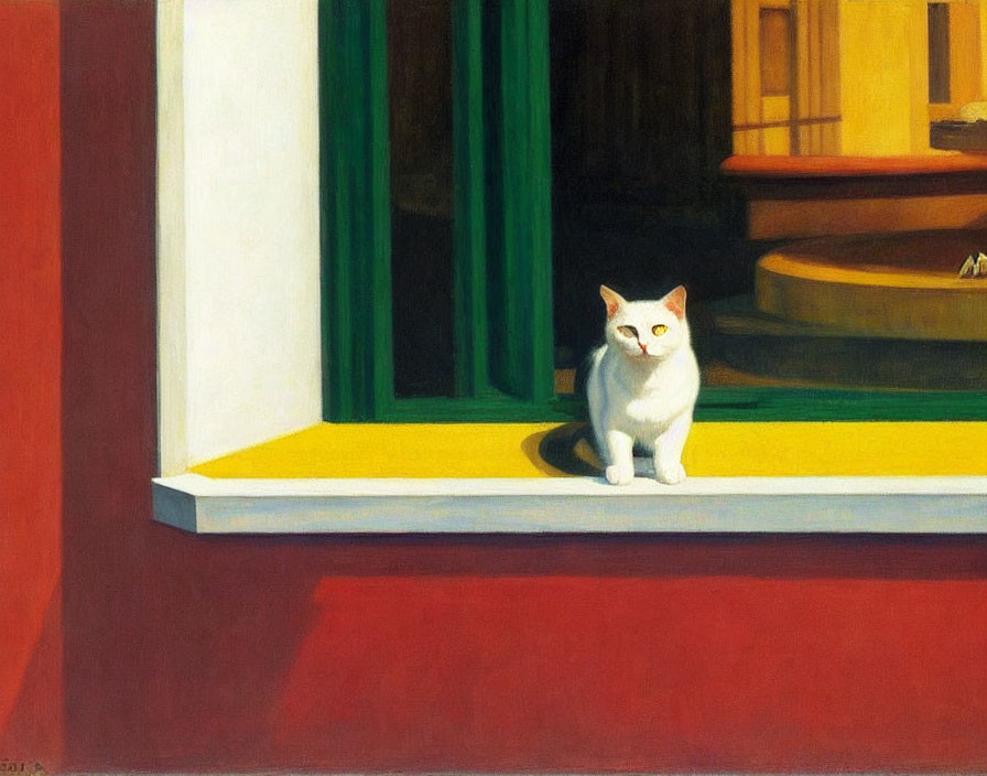 Edward Hopper's cat (Stable1)