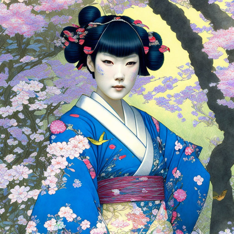 The geisha Haru ('spring')