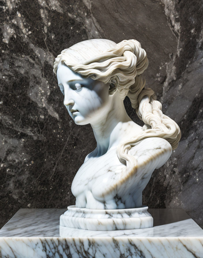 Bust of Venus as a teenager.