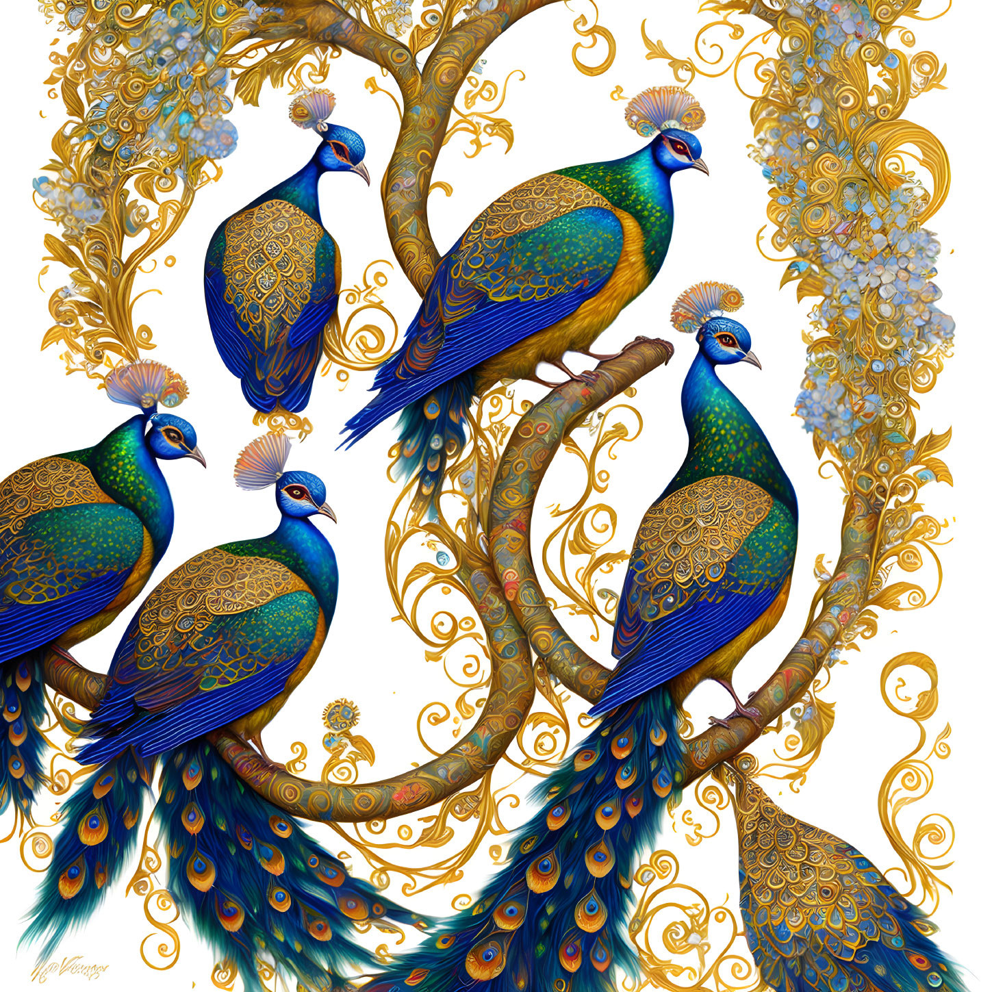 cast of peacocks