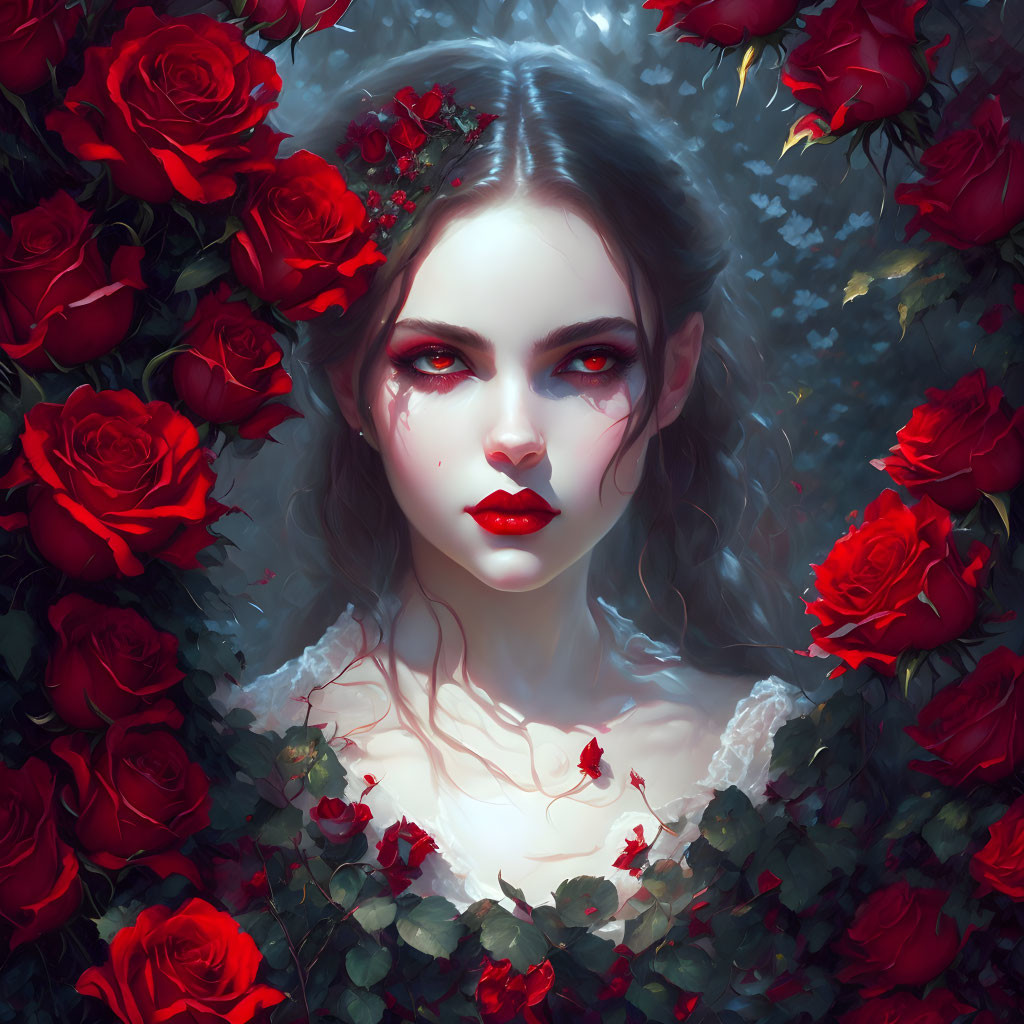 Rose the vampire girl