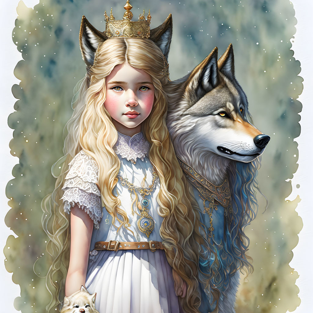 princess and her wolf