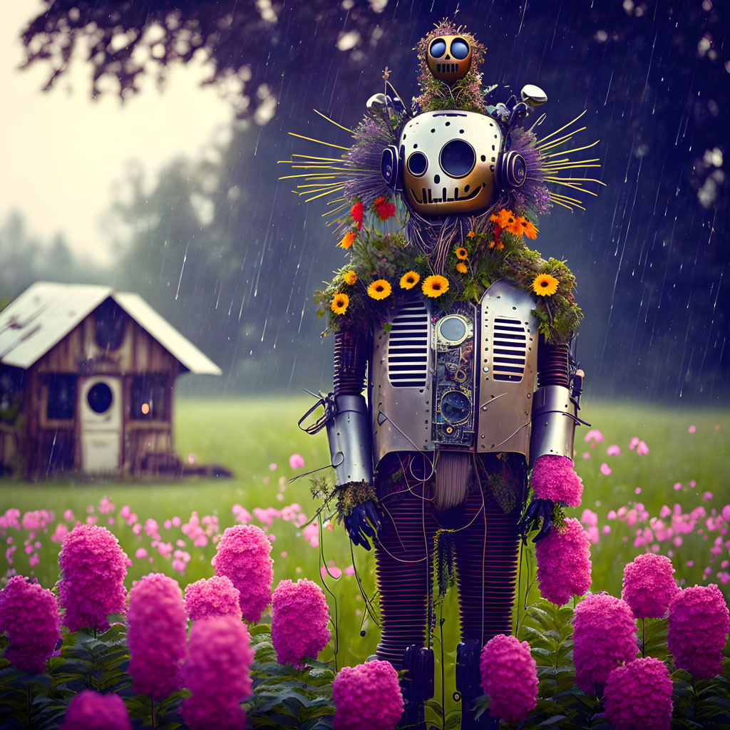 Junkyard Scarecrow