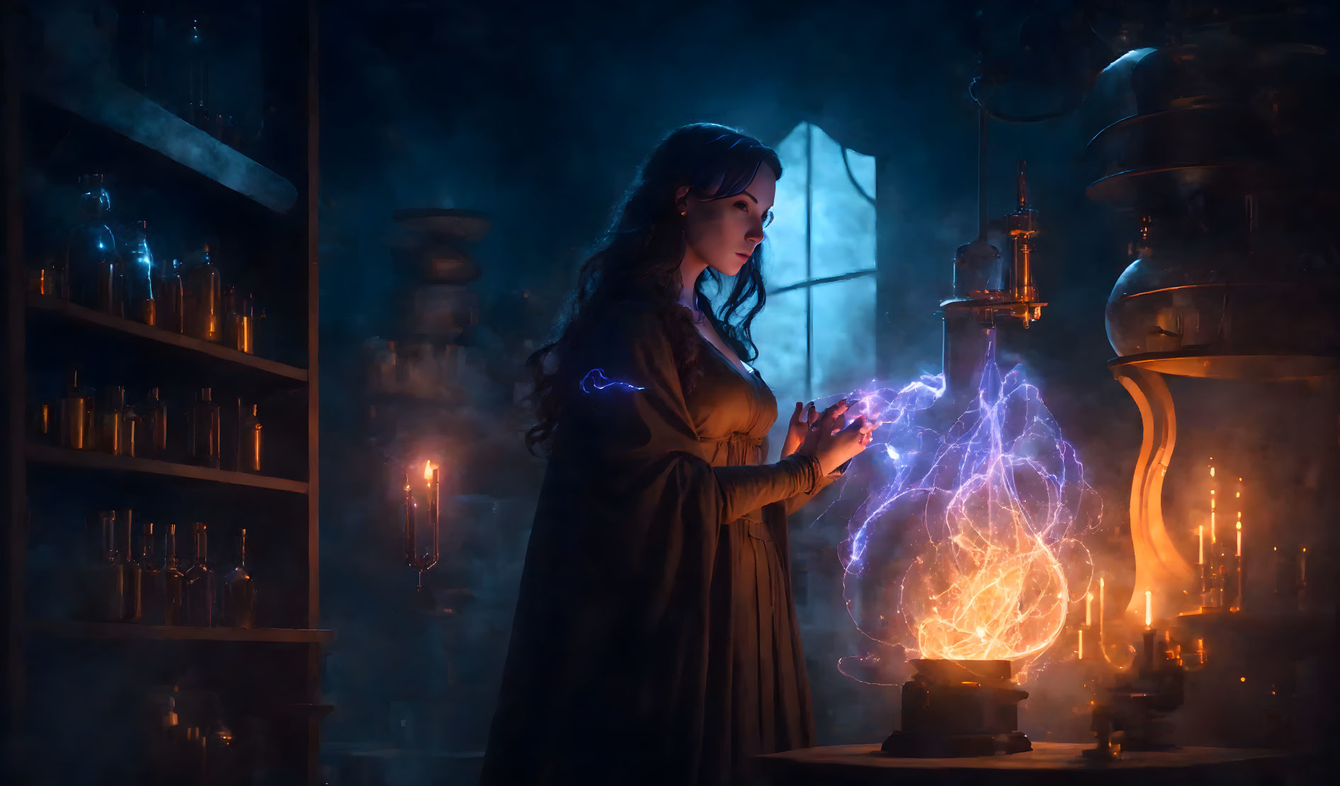 Preparing a magic potion