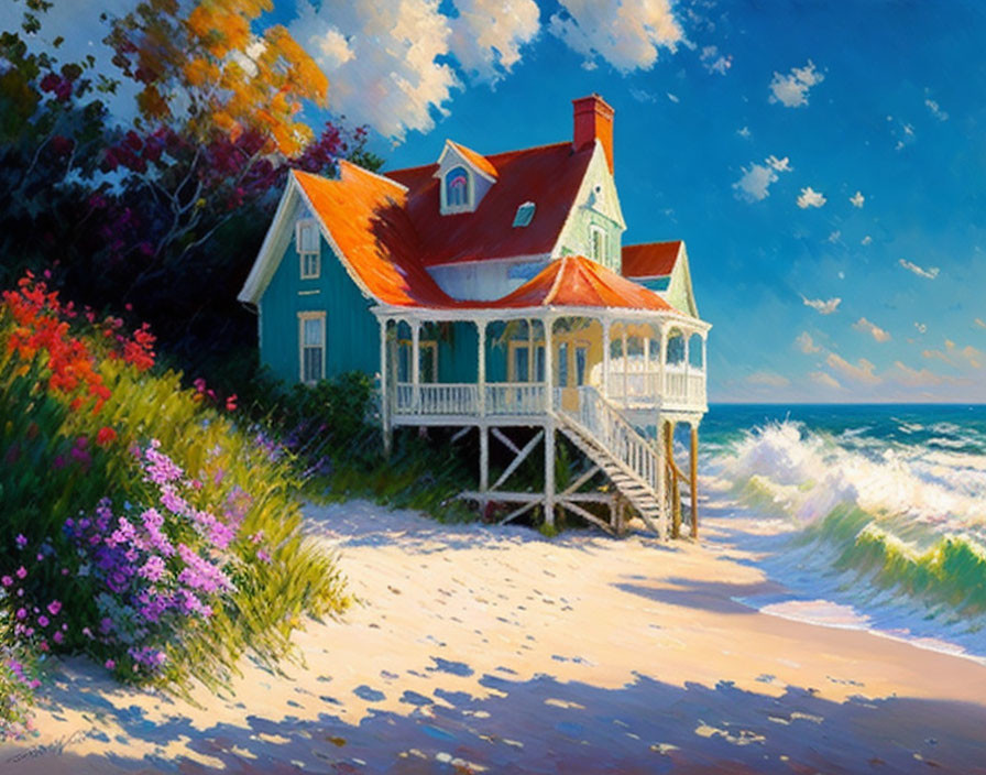 A house by the sea