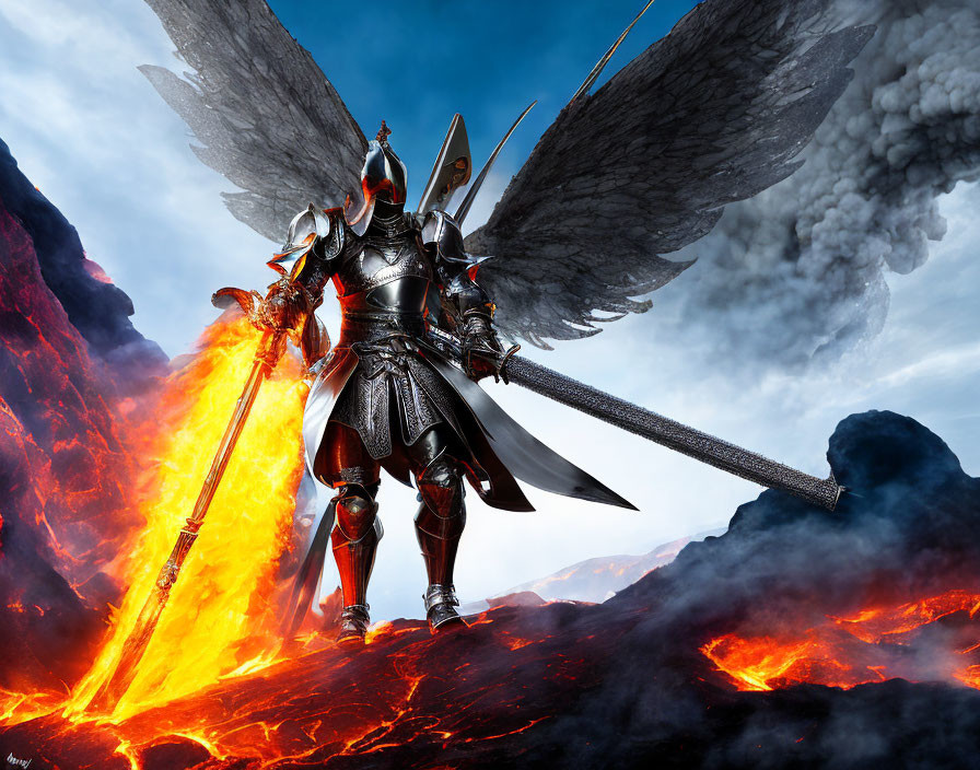 Archangel-style Knight
