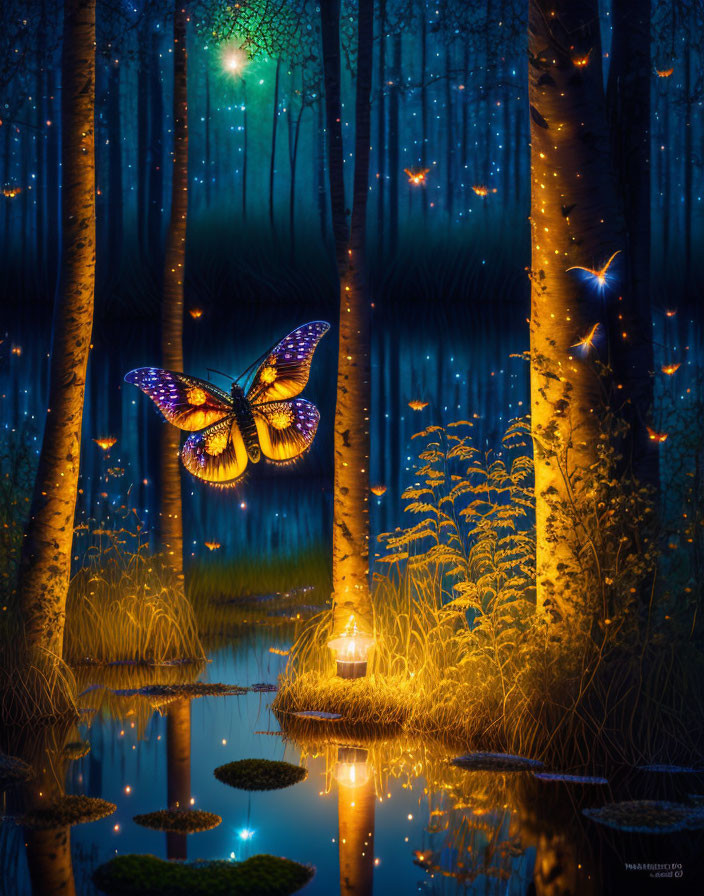 Magic fireflies 
