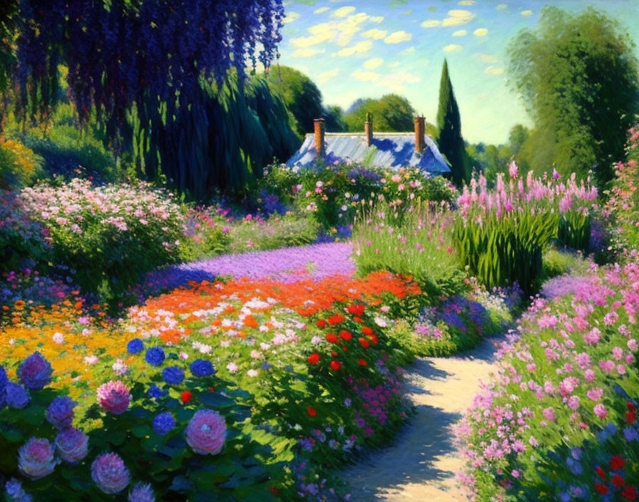 Impressionist Garden in France