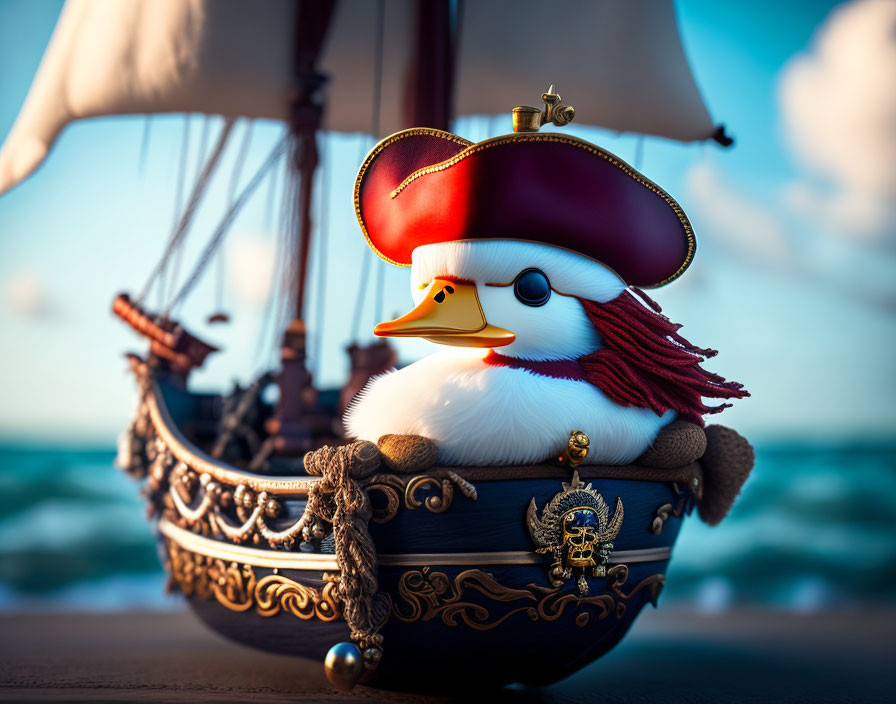 A  Pirate Duck 