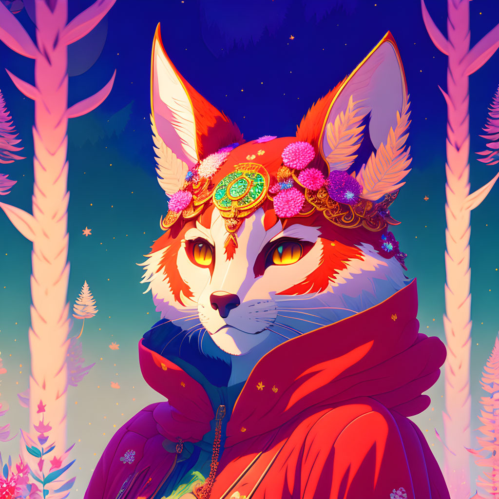 Cloaked Fox