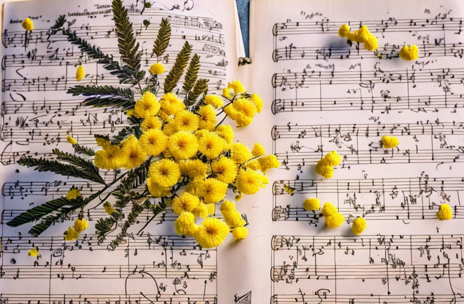 ≈❀◕<>◕❀≈  Mimosa and notes
