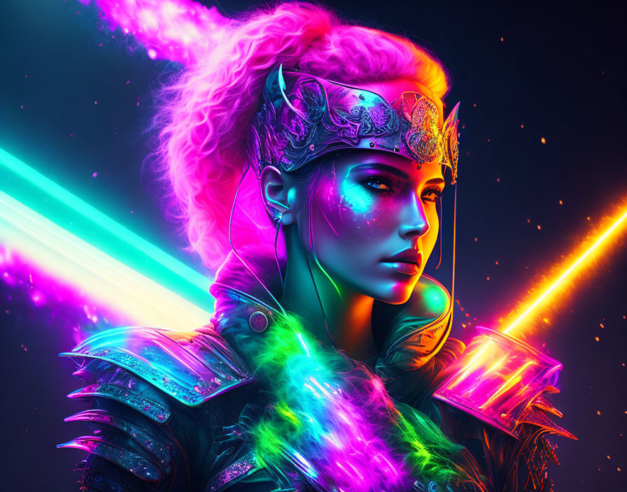 neon warrior