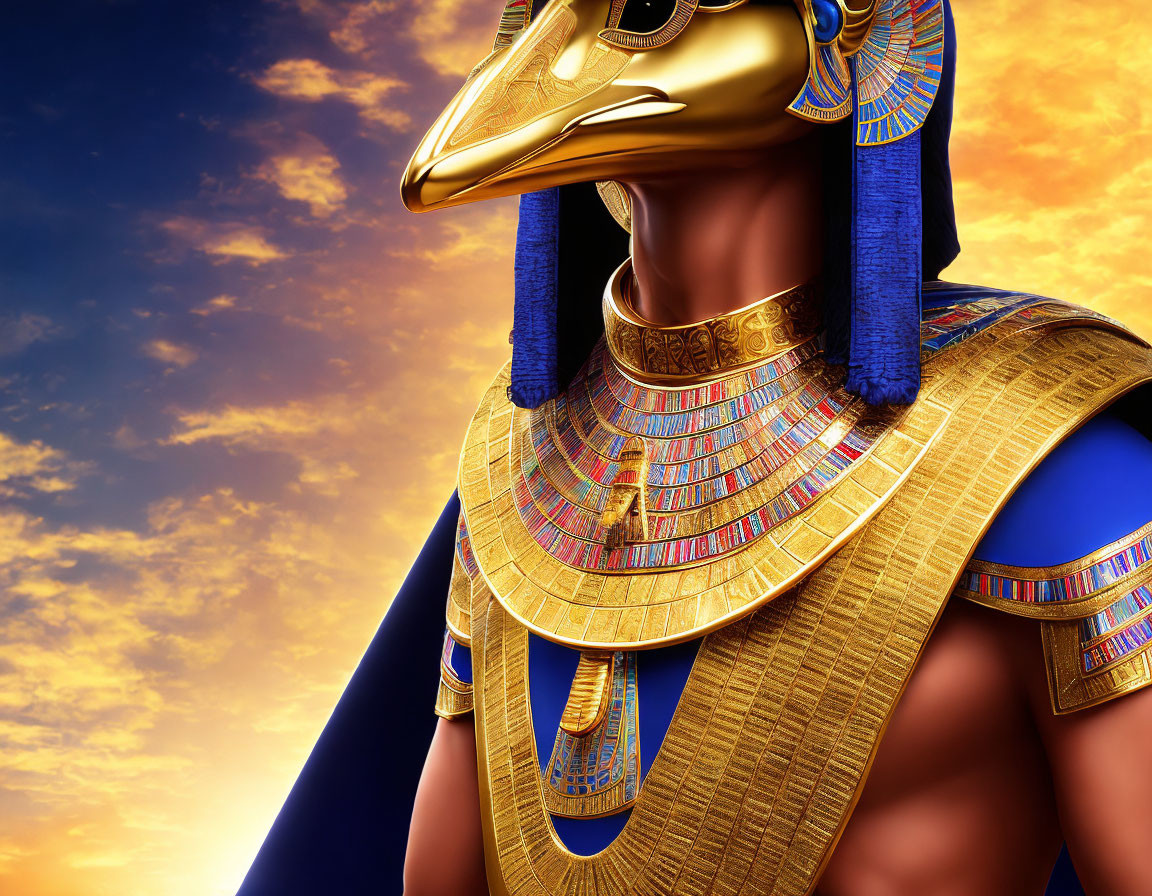 Thoth overlooks early egypt
