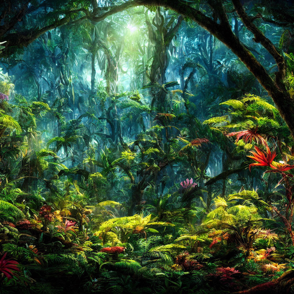 A Beautiful Alien Rainforest