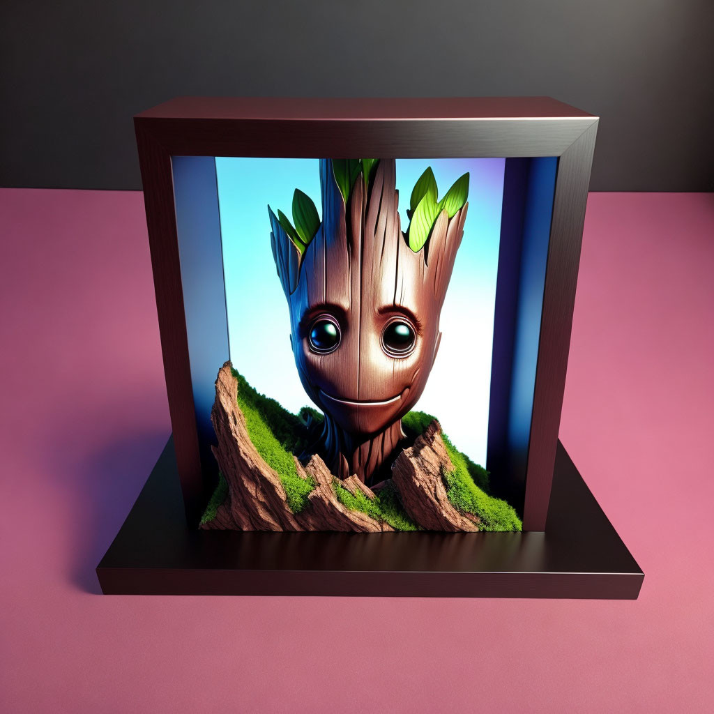groot 3d picture