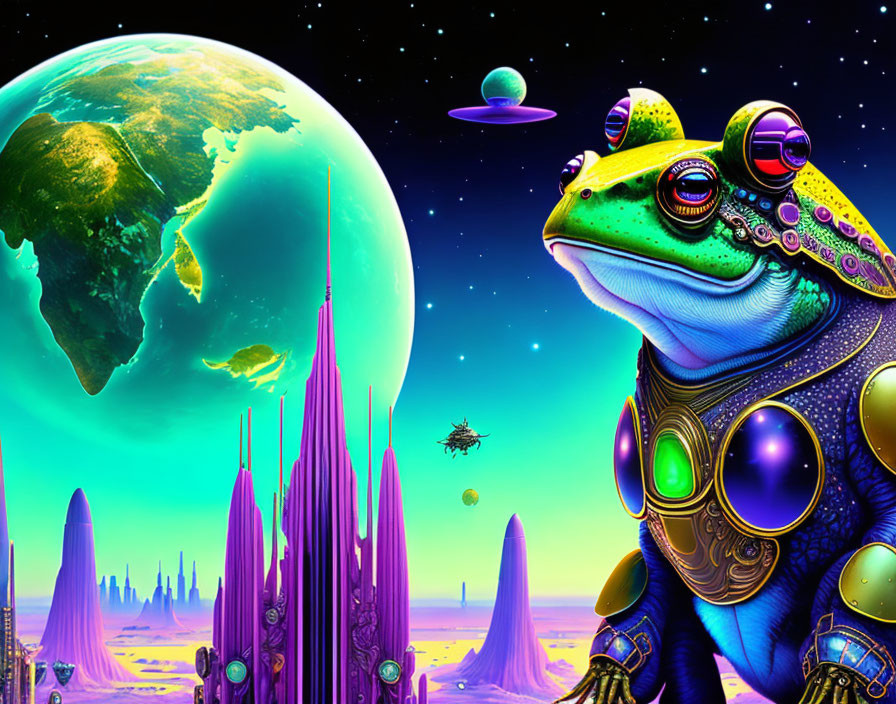 Frog planet