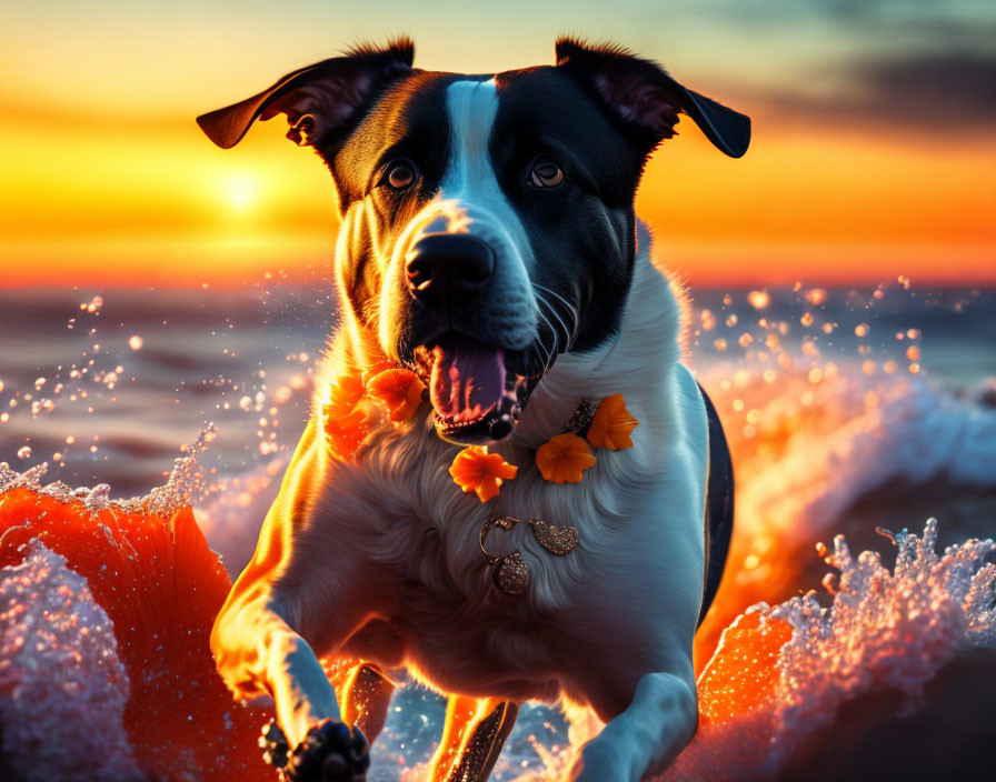 Dog sea run