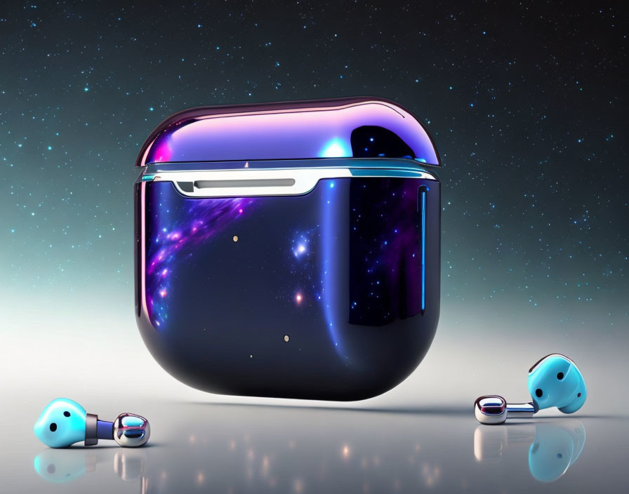 Space wallpaper cool AirPods case