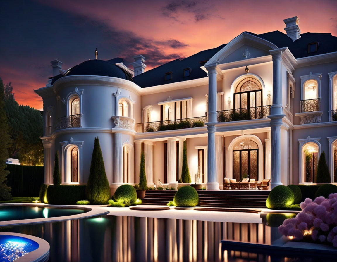 Beautiful large house