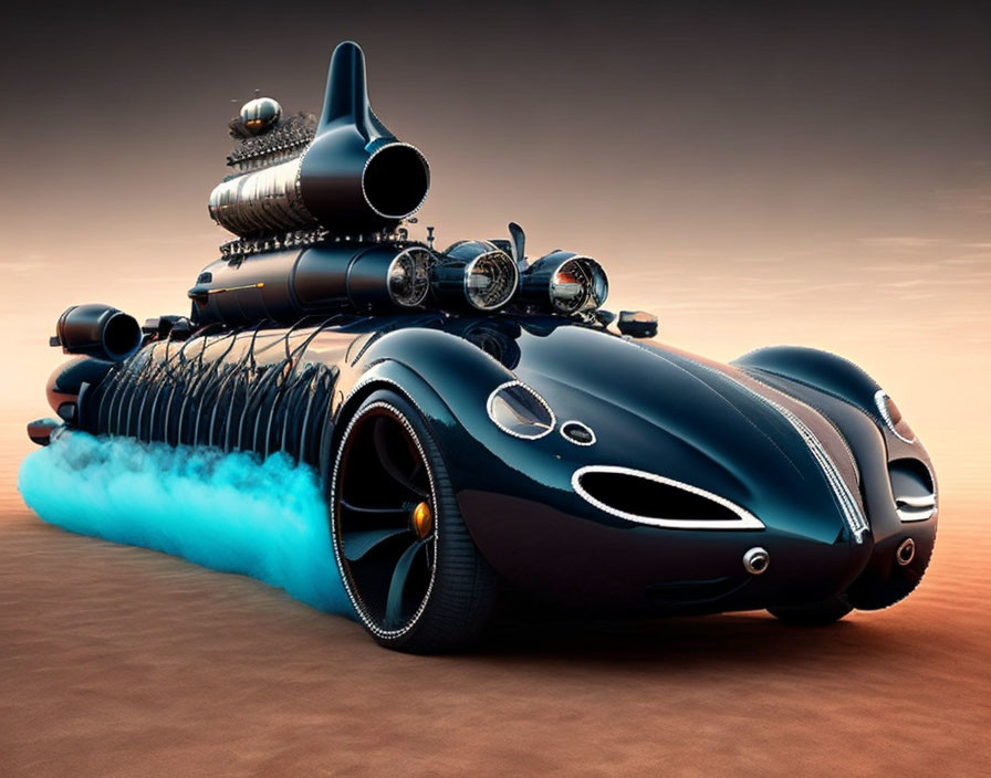  submarine super engine car 